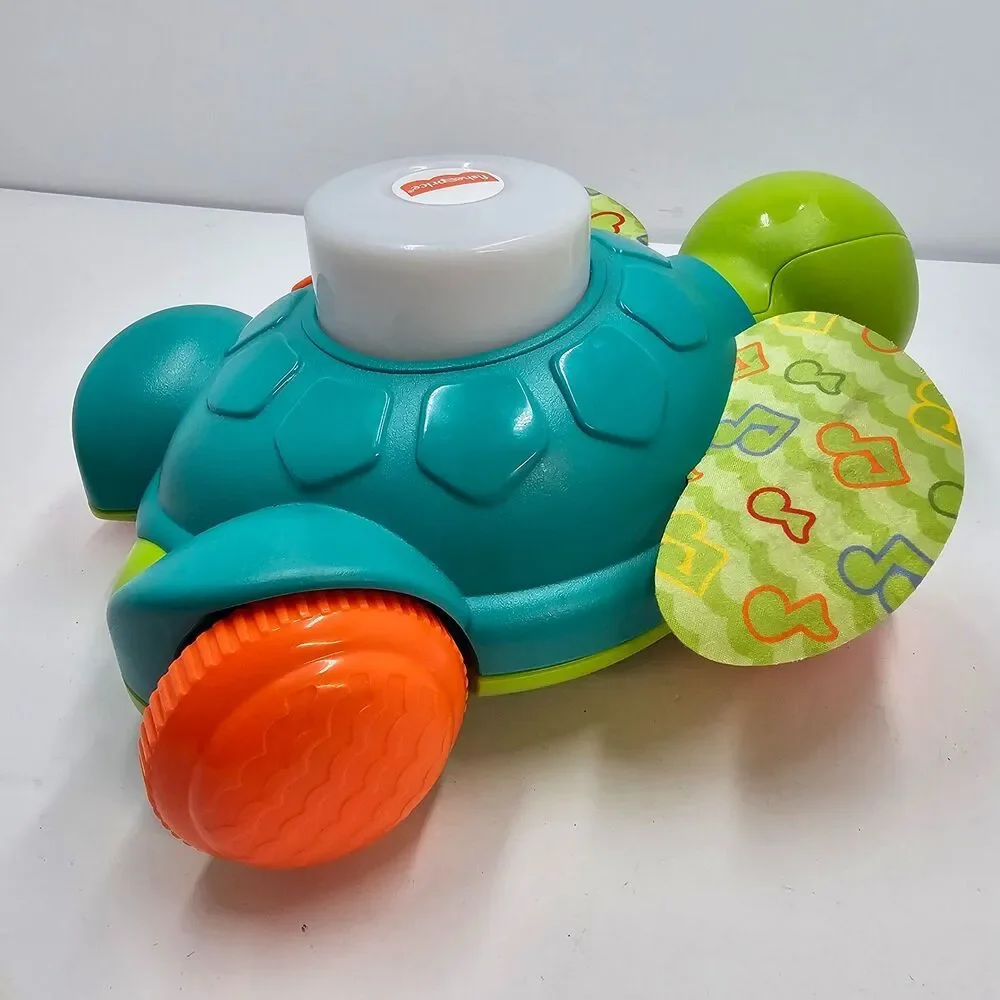 Fisher Price Linkimals Sit to Crawl Sea Turtle Light Up Musical Learning Toy
